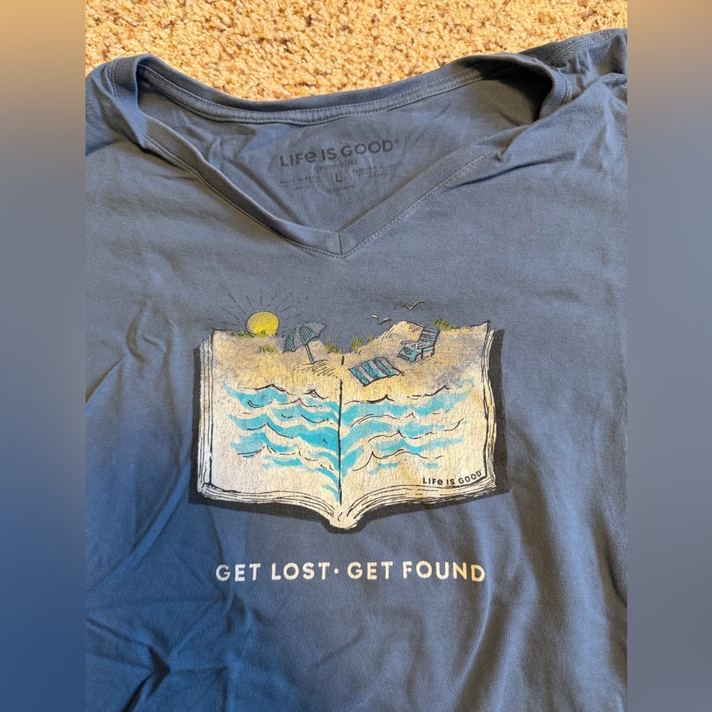 Life is Good Crusher Tee Short Sleeve